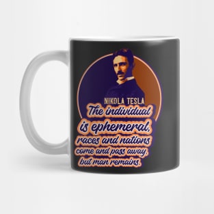 Tesla lovers quote, quotes by Nikola Tesla Mug